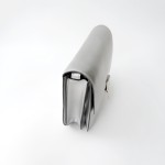 Celine Classic Box Bag in Silver Calfskin